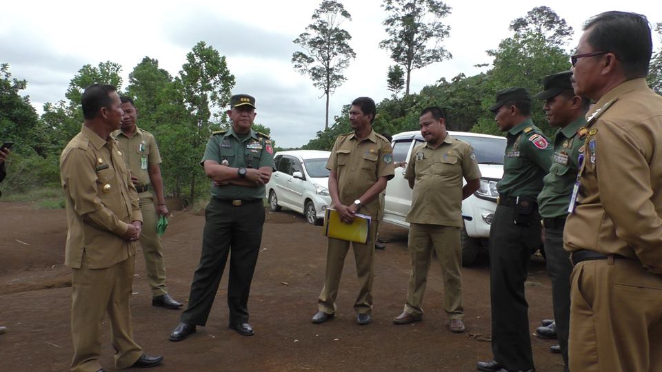 Kunjungan Asisten Teritorial Kodam VI Mulawarman Ke Tana Tidung